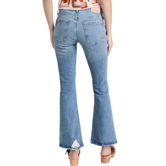 Citizens Of Humanity Emannuelle Womens Mid Rise Bootcut Distressed Jeans Size 29 - Picture 2 of 12